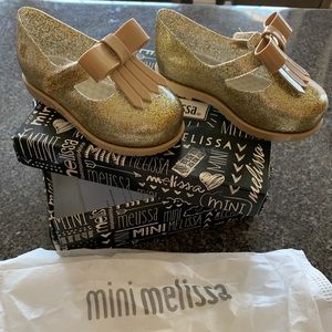 Mini Melissa Toddler Shoes; Inclu. Box & Dust Bag